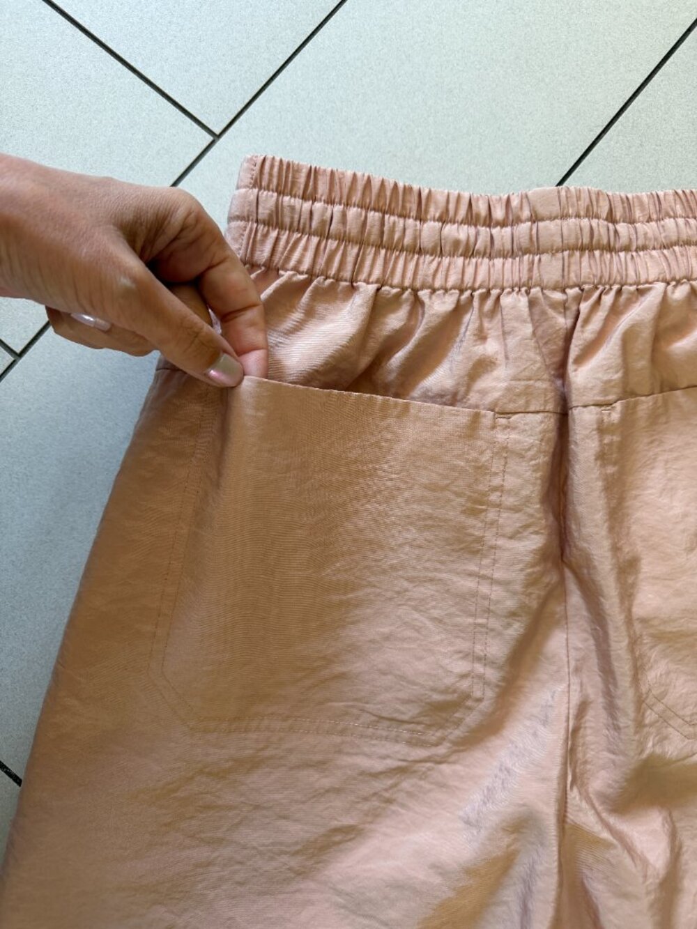 A.L.C. Keegan Pant Drawstring in Tawny Pink Jogger Size 6 - Picture 6 of 7